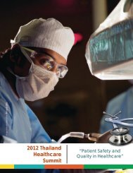 2012 Thailand Healthcare Summit - Bangkok Post