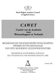 cawet - Koninklijke Vlaamse Academie van België voor ...