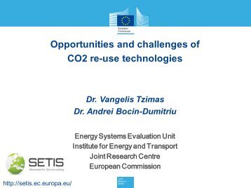Presentation by Vangelis TZIMAS final.pdf - SETIS - Europa