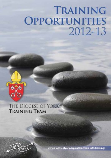 Training Opportunities 2013 - Diocese of York