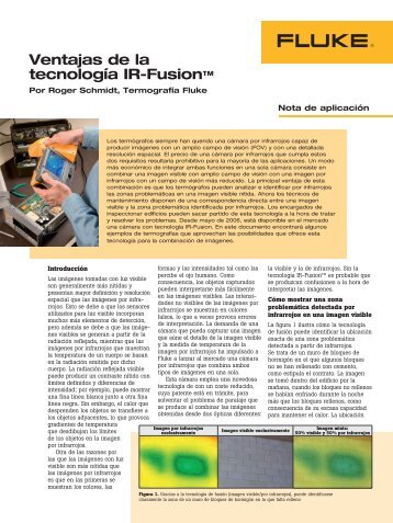 Ventajas de la tecnología IR-Fusion™ - Adler Instrumentos