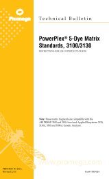 PowerPlex® 5-Dye Matrix Standards, 3100/3130