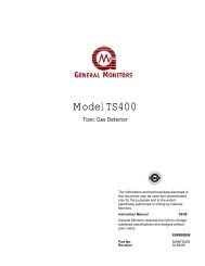 TS400 Toxic Gas Detector Manual - Simark Controls