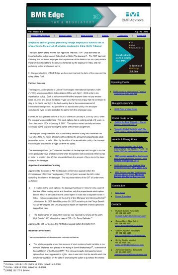 Taxation stock options en france