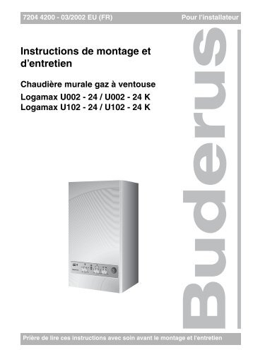 TÃ©lÃ©charger - Buderus