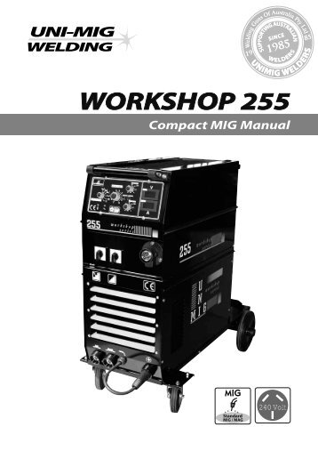 unimig workshop 255 manual.pdf - BJH