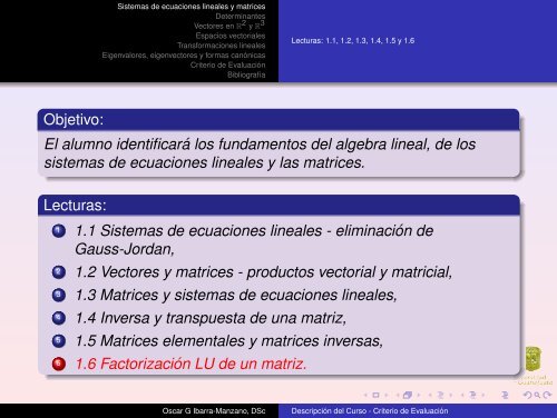 Algebra Lineal