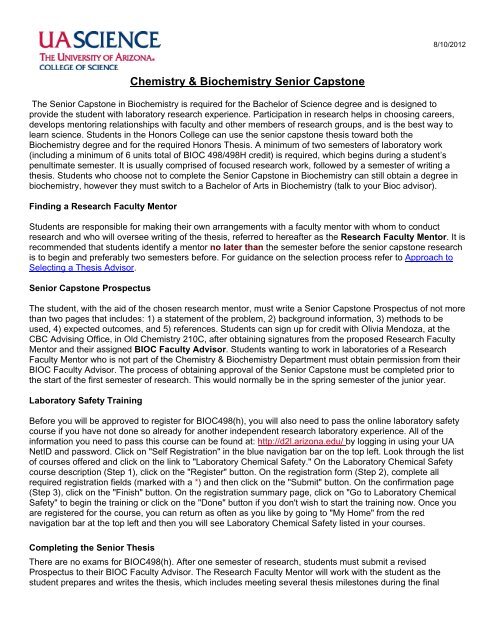 Dissertation university of arizona
