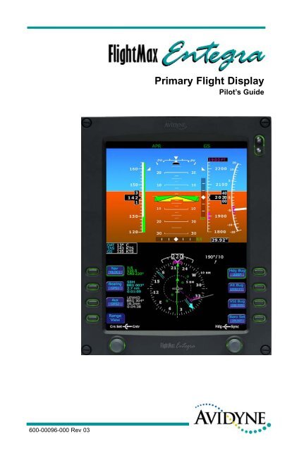 avidyne entegra exp5000
