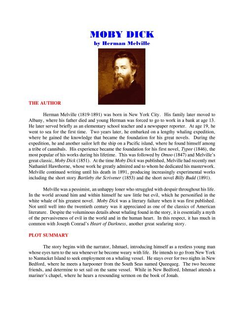 Moby dick etext apologise, but The moby dick etext