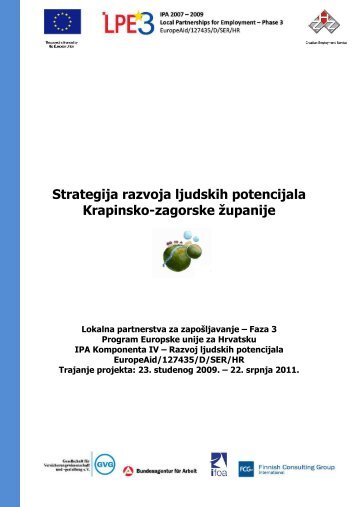 Strategija razvoja ljudskih potencijala Krapinsko-zagorske Å¾upanije