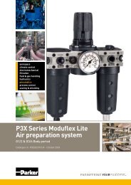 P3X Series Moduflex Lite Air preparation system