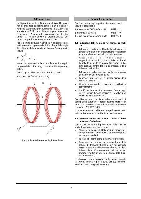 Helmholtz-Spulen U8481500 - 3B Scientific