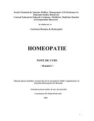 inflamația homeopatiei articulației