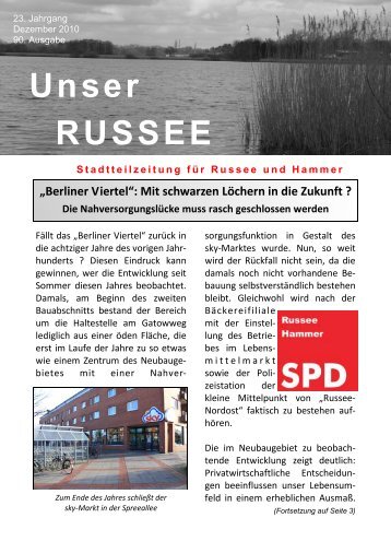 Ausgabe Dezember 2010 (1,2 MB) - SPD Kreisverband Kiel