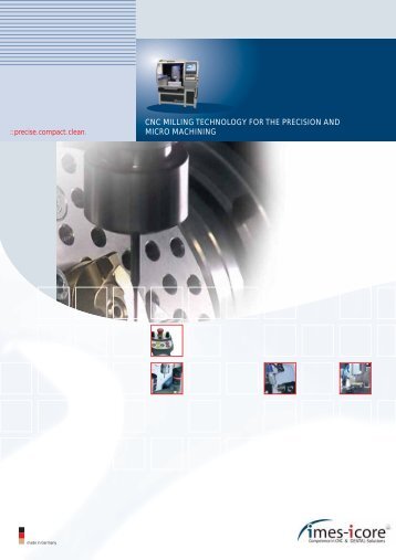 cnc milling technology for the precision and micro machining