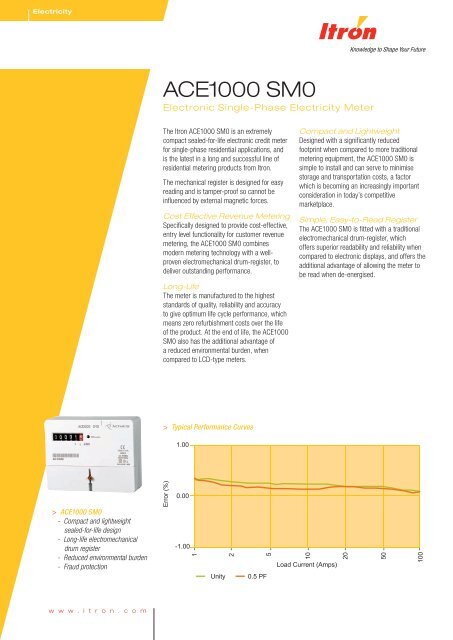 ACE1000 SM0 - Gas Meters