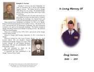 In Loving Memory Of Doug Iverson - Kinkade Funeral Chapel