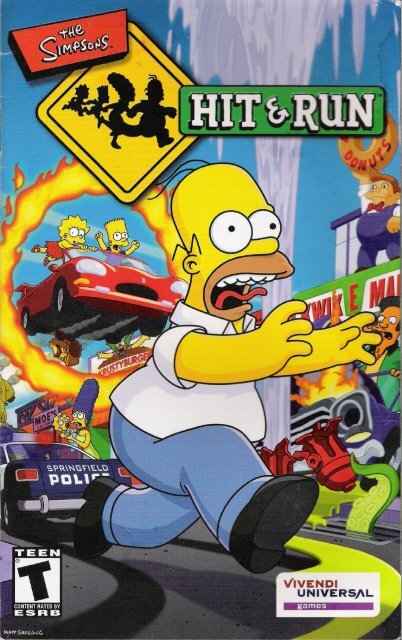 Simpsons The - Hit & Run [English].pdf - Roms4Droid