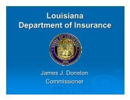 Louisiana Department of Insurance