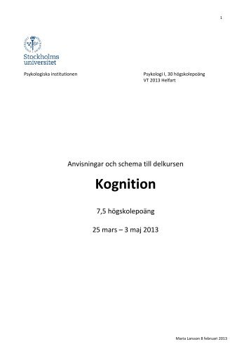 Kognition