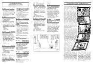 Gottesdienstordnung vom 17 . bis 30. Januar 2011 Gottes Wort ...