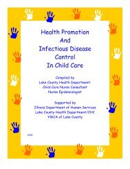 Communicable Disease Manual for Child Care Providers