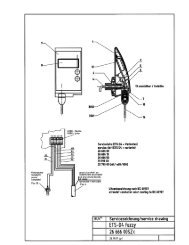 ets-d4 parts list - Lasalle Scientific Inc.