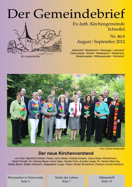 August / September 2012 - St.-Lucas-Kirchengemeinde in ScheeÃŸel