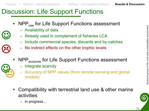 Biotic resources extraction impact assessment in LCA of fisheries - Inra