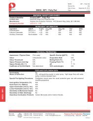 MSDS MP1-Putty Pad.indd - Passive Fire Protection Partners