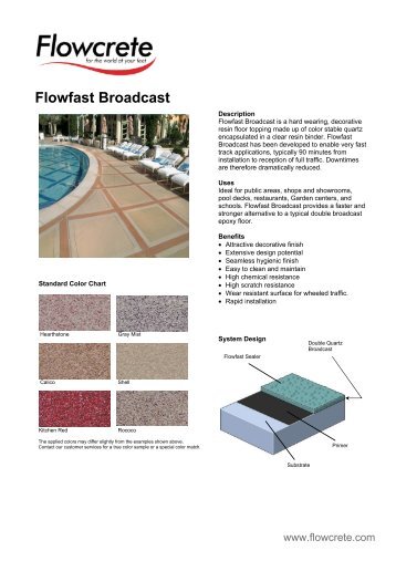 Flowcrete Color Chart