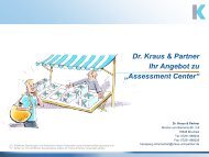 Assessment Center - Dr. Kraus & Partner