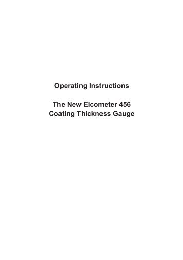 The New Elcometer 456 Coating Thickness Gauge - AltaPaints and ...