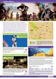 Download Southern Alberta brochure information - Destination ...