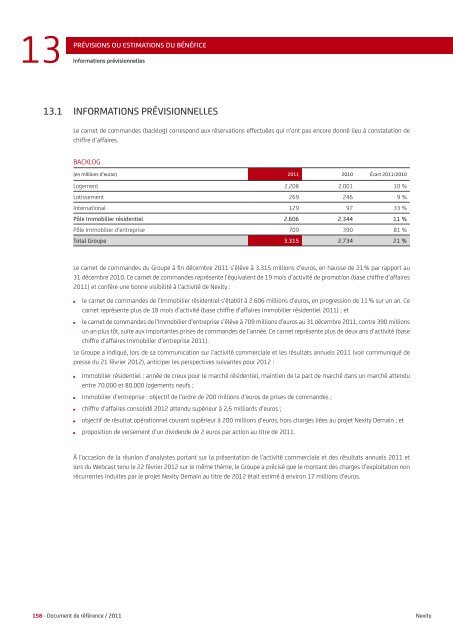 Document de rÃ©fÃ©rence 2011 (.pdf 2.11 Mo) - Nexity