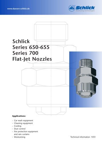 Series 650-651-655-700 - DÃ¼sen-Schlick GmbH