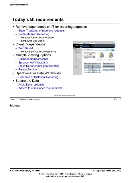 IBM Class Author book content - IBM Learner Portal