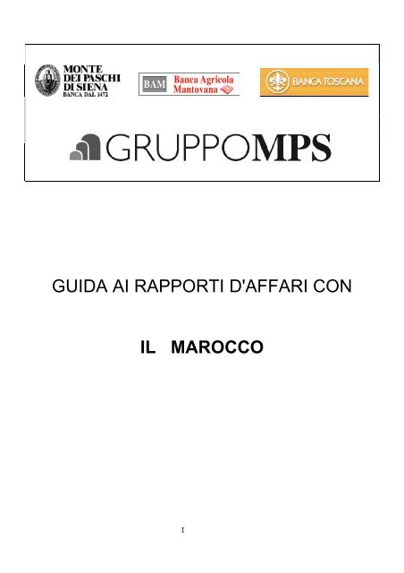 Guida Ai Rapporti Daffari Con Il Marocco Ambasciata D