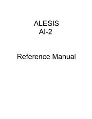 AI-2 Manual - Alesis