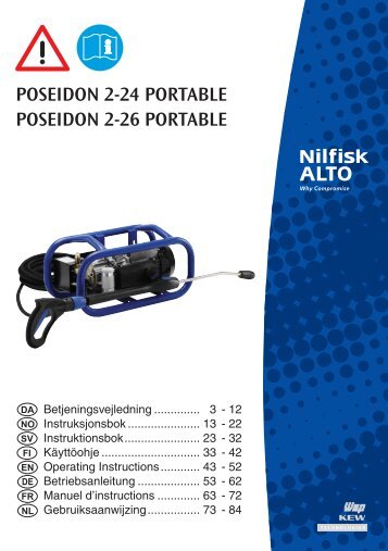 POSEIDON 2-24 PORTABLE POSEIDON 2-26 PORTABLE