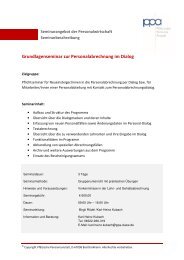 Grundlagenseminar zur Personalabrechnung im Dialog_Mai