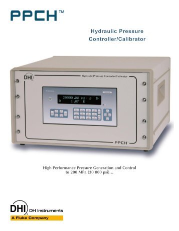 Hydraulic Pressure Controller/Calibrator