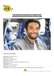 Ramzy Bédia dans le taxi de Jérôme Colin : L'interview ... - Rtbf