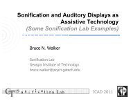 2011ICAD-Walker-Keyn.. - Georgia Tech Sonification Lab - Georgia ...