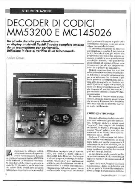 MM53200 E MC145026 - PicPic.it