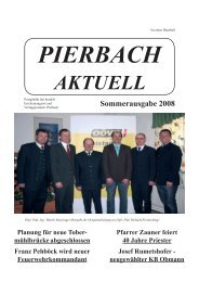 Pierbach Aktuell Sommerausgabe 2008 (0 bytes)