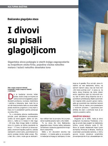 I divovi su pisali glagoljicom - Ina