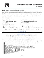 Annual School Improvement Plan - Alki Middle School - Vancouver ...