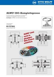 ALWOÂ®-ISO-Komplettsprosse - W. Max Wirth